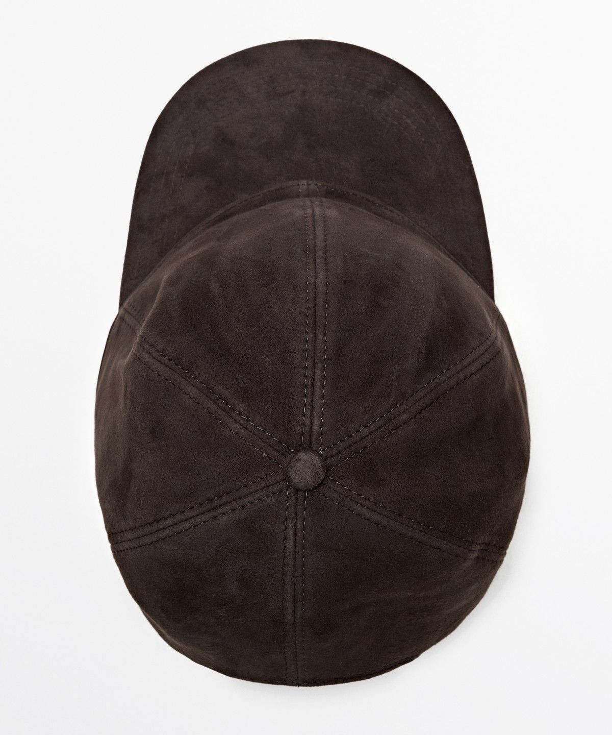 마시모두띠(MASSIMO DUTTI) 스웨이드 레더 캡