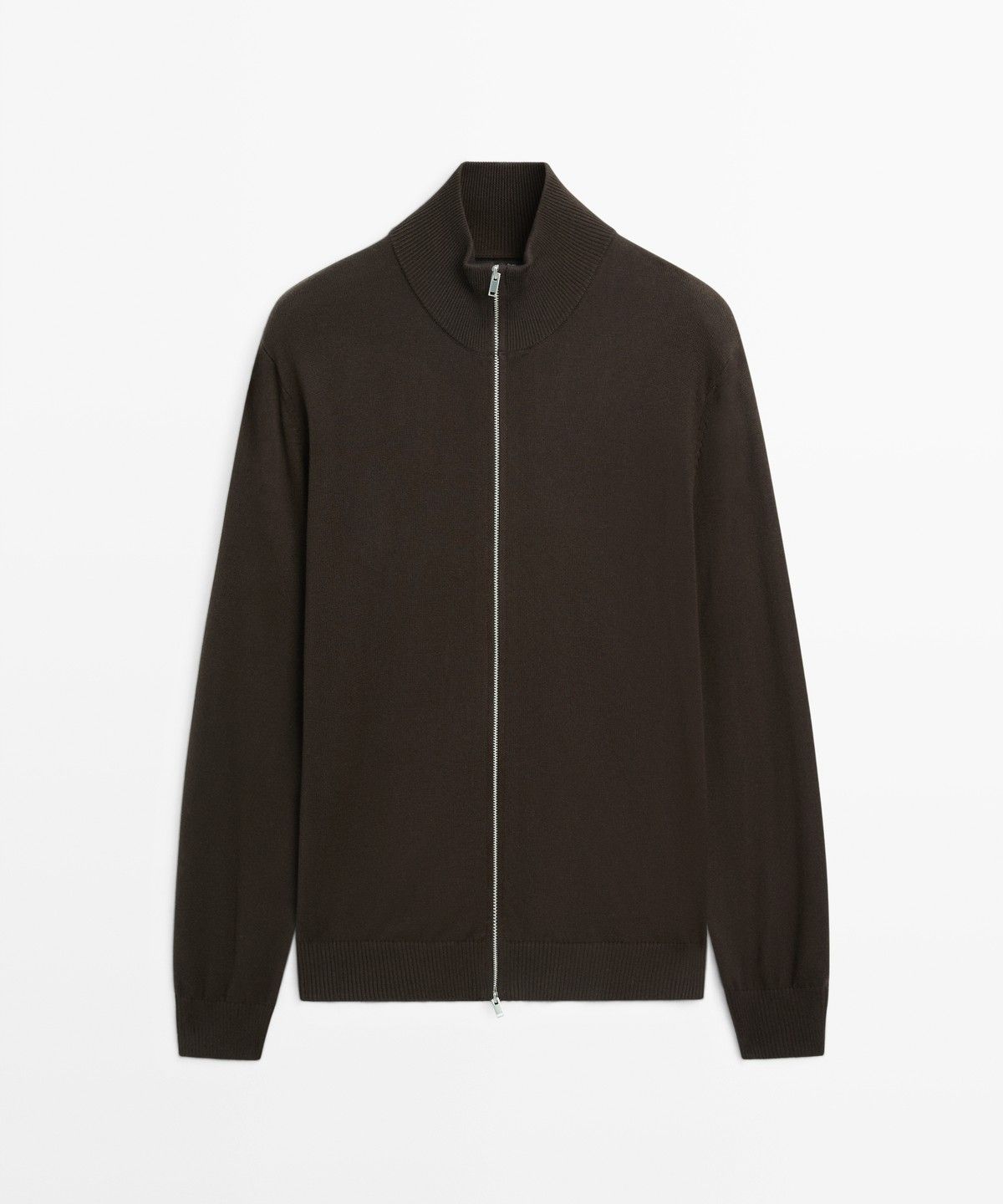 마시모두띠(MASSIMO DUTTI) 100% 코튼 니트 가디건
