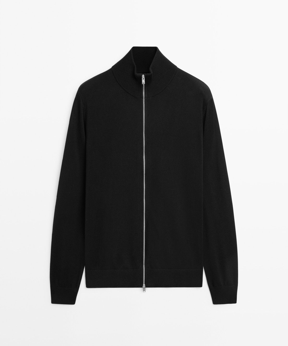 마시모두띠(MASSIMO DUTTI) 100% 코튼 니트 가디건