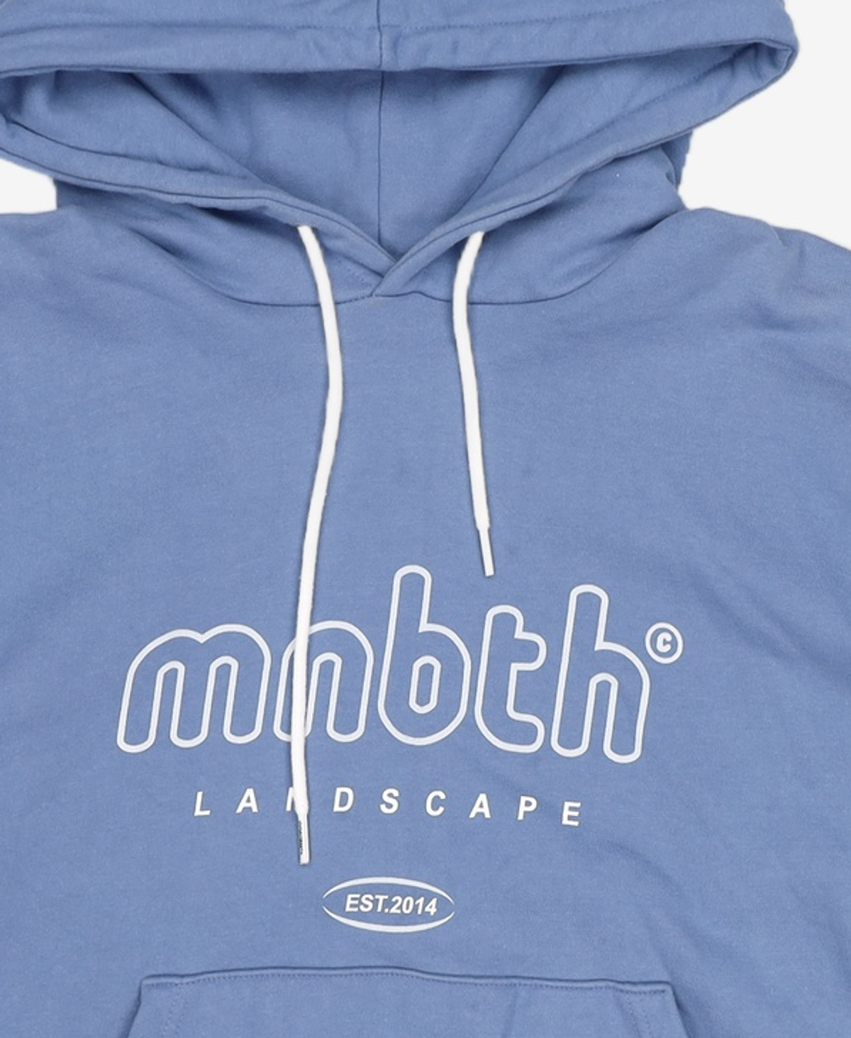 메인부스(MAINBOOTH) MNBTH Hood T-shirt(BLUE) S