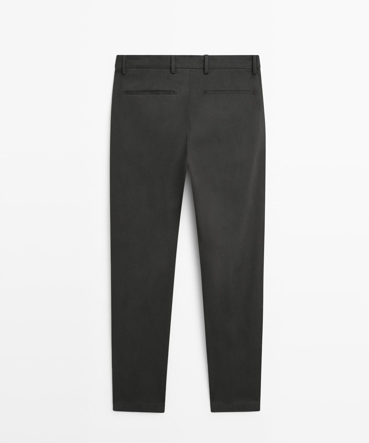 마시모두띠(MASSIMO DUTTI) 코튼 블렌드 슬림핏 팬츠