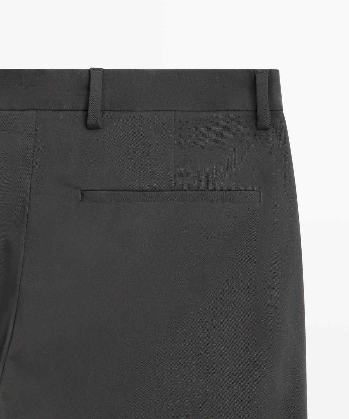 마시모두띠(MASSIMO DUTTI) 코튼 블렌드 슬림핏 팬츠