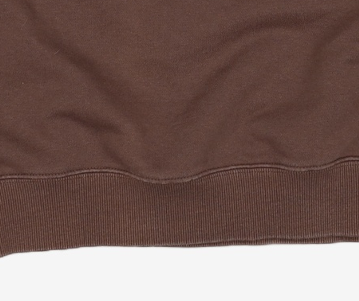 피지컬 디파트먼트(PHYSICAL DEPARTMENT) STAR TAIL CREWNECK RED CHARCOAL S