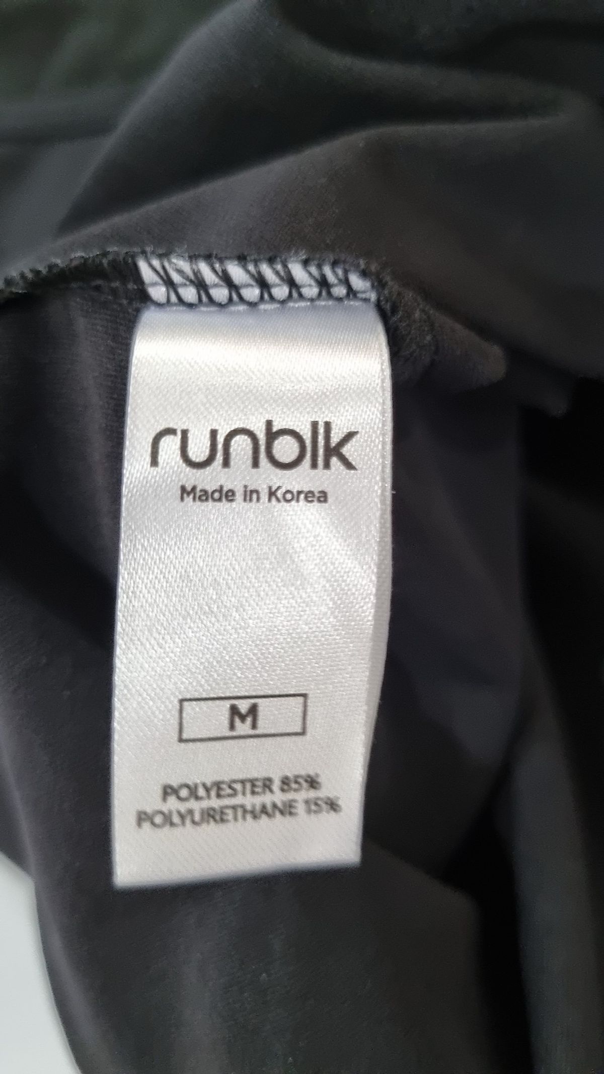 런블랙(RUNBLK) 반소매 티셔츠 M