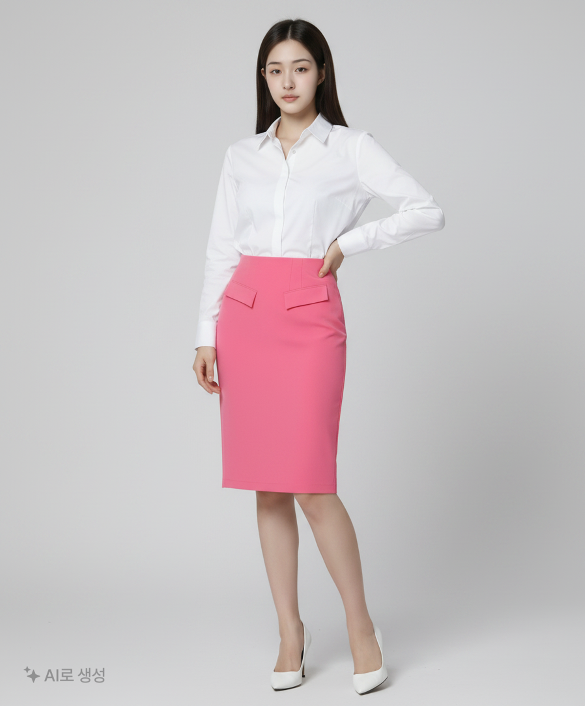 자라(ZARA) 미디스커트 L