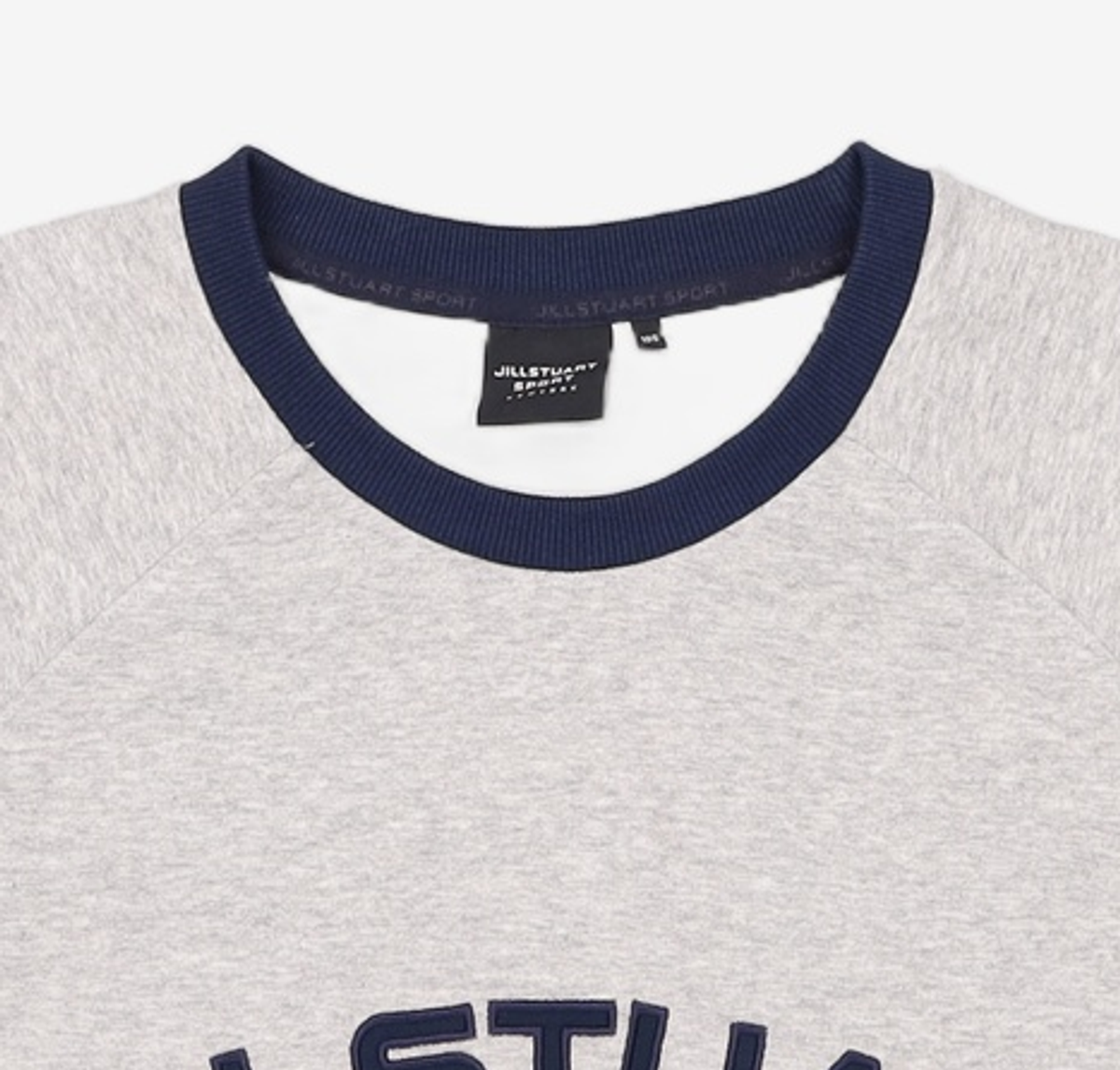 질스튜어트 스포츠 뉴욕(JILLSTUART SPORT NEWYORK) [Domino Park Tshirt] 그레이 남성 스트레치 맨투맨형 반팔 티셔츠 JMTS9B455G1 105