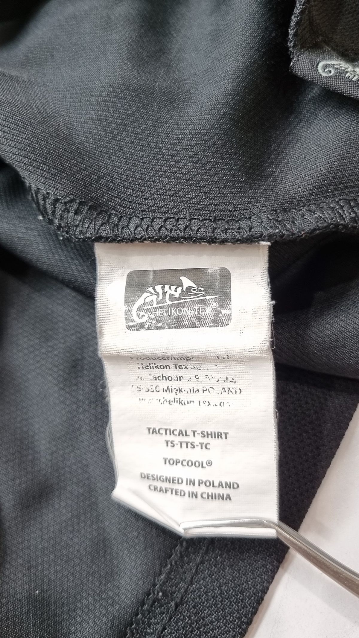 헬리콘텍스(HELIKONTEX) 택티컬 티셔츠 블랙 S