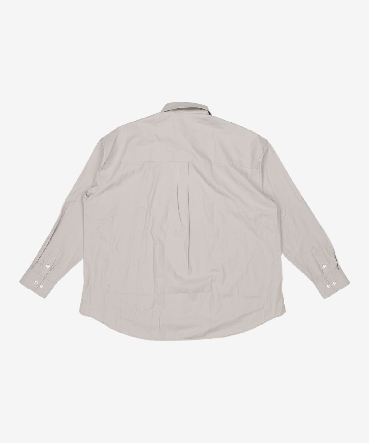 세컨모놀로그(SECONDMONO) (TIE SET)Side Slit Stripe Cotton Shirt [STGRAY]_SESH008STGRAY M