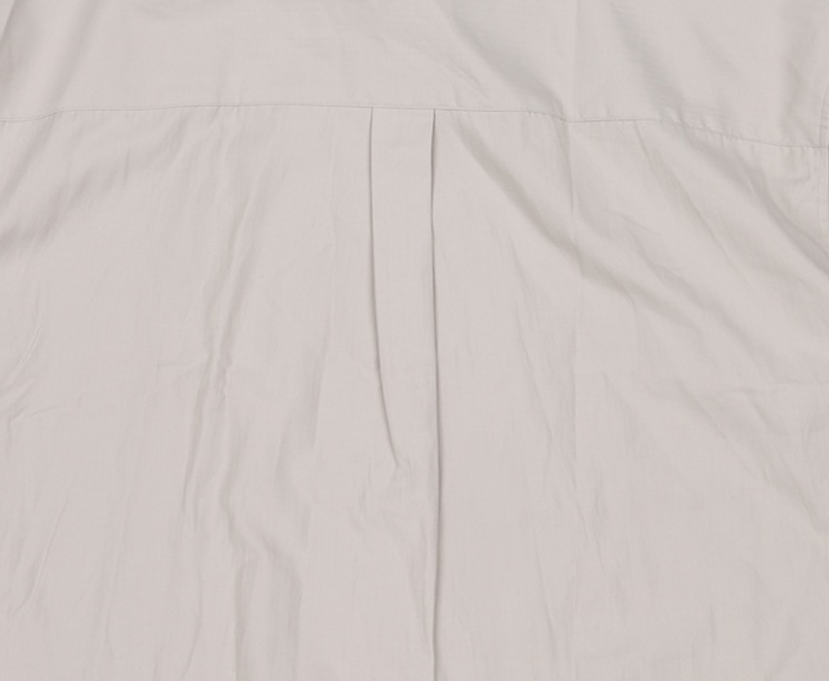 세컨모놀로그(SECONDMONO) (TIE SET)Side Slit Stripe Cotton Shirt [STGRAY]_SESH008STGRAY M