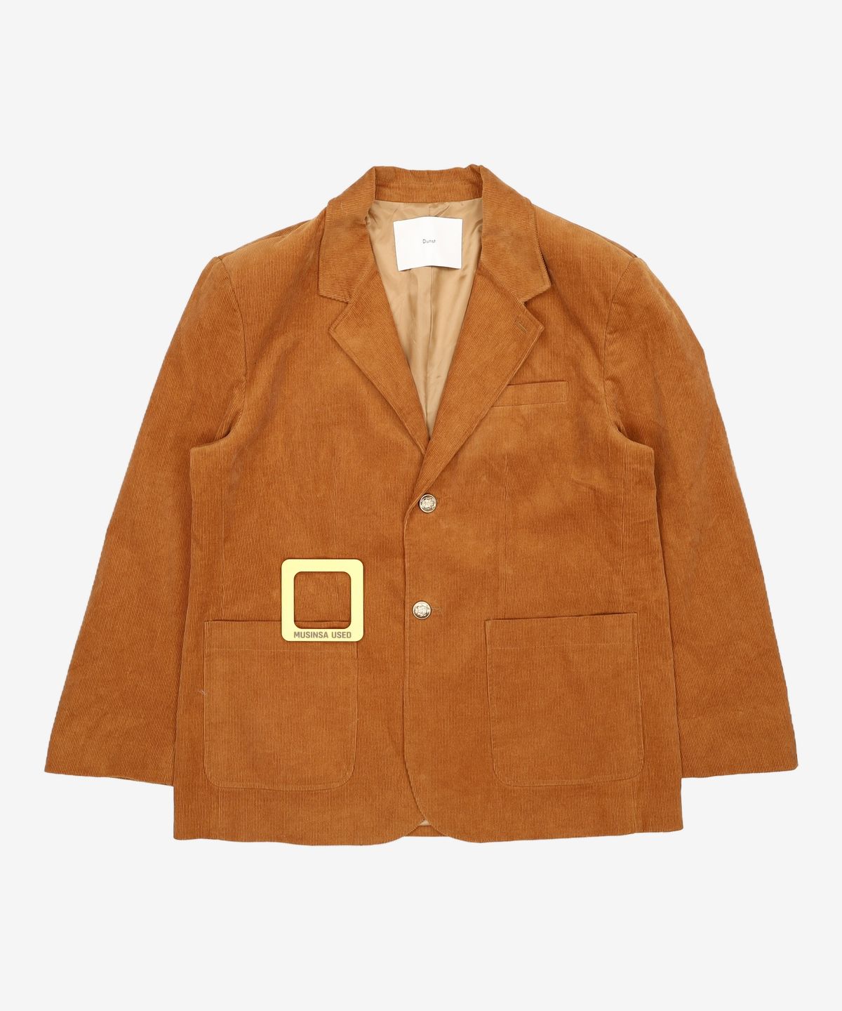 던스트(DUNST) UNISEX VINTAGE CORDUROY BLAZER CAMEL BEIGE_UDJA3C103CM XL