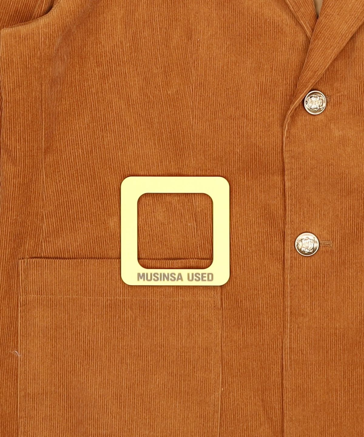 던스트(DUNST) UNISEX VINTAGE CORDUROY BLAZER CAMEL BEIGE_UDJA3C103CM XL