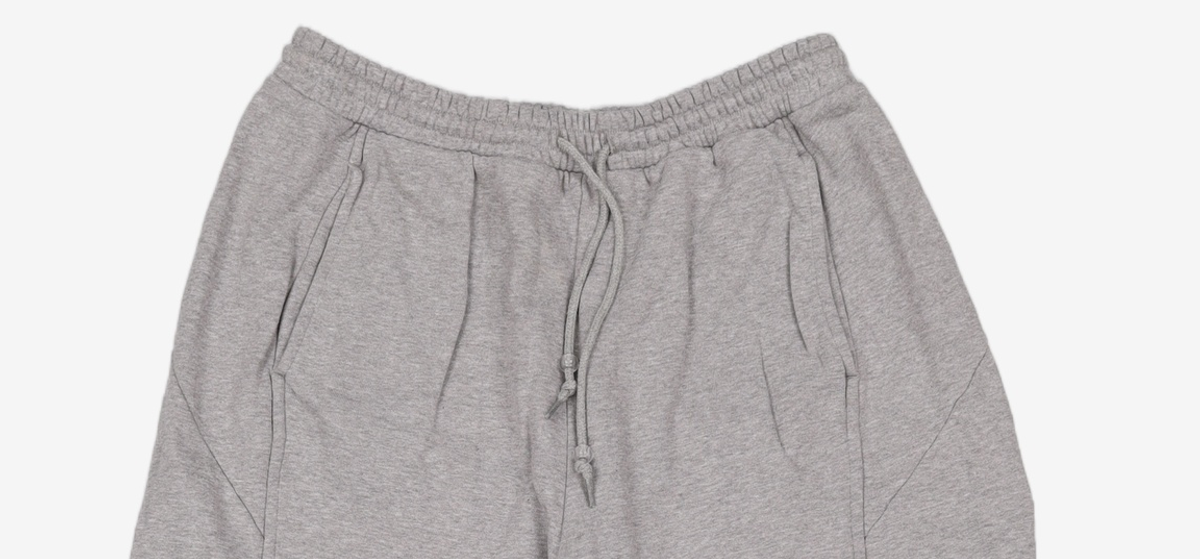 뚜오미오(TUOMIO) DOUBLE LAYERED SWEATPANTS [HEATHER GREY] FREE
