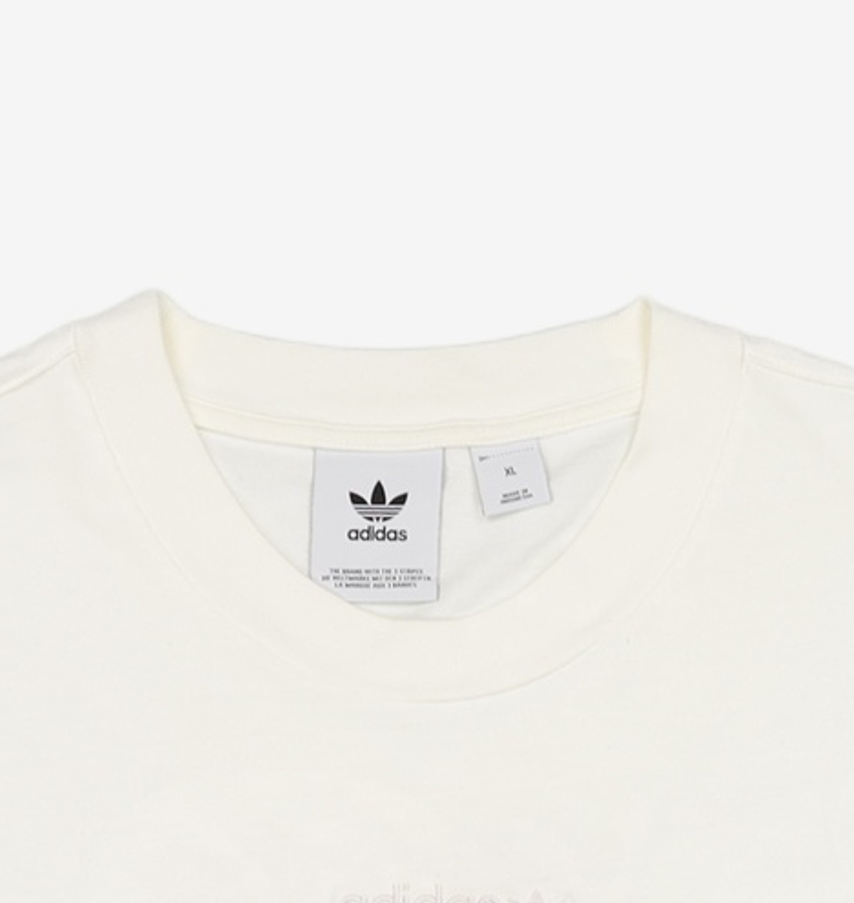 아디다스(ADIDAS) 파스텔 티셔츠 - 화이트 / GL6149 XL