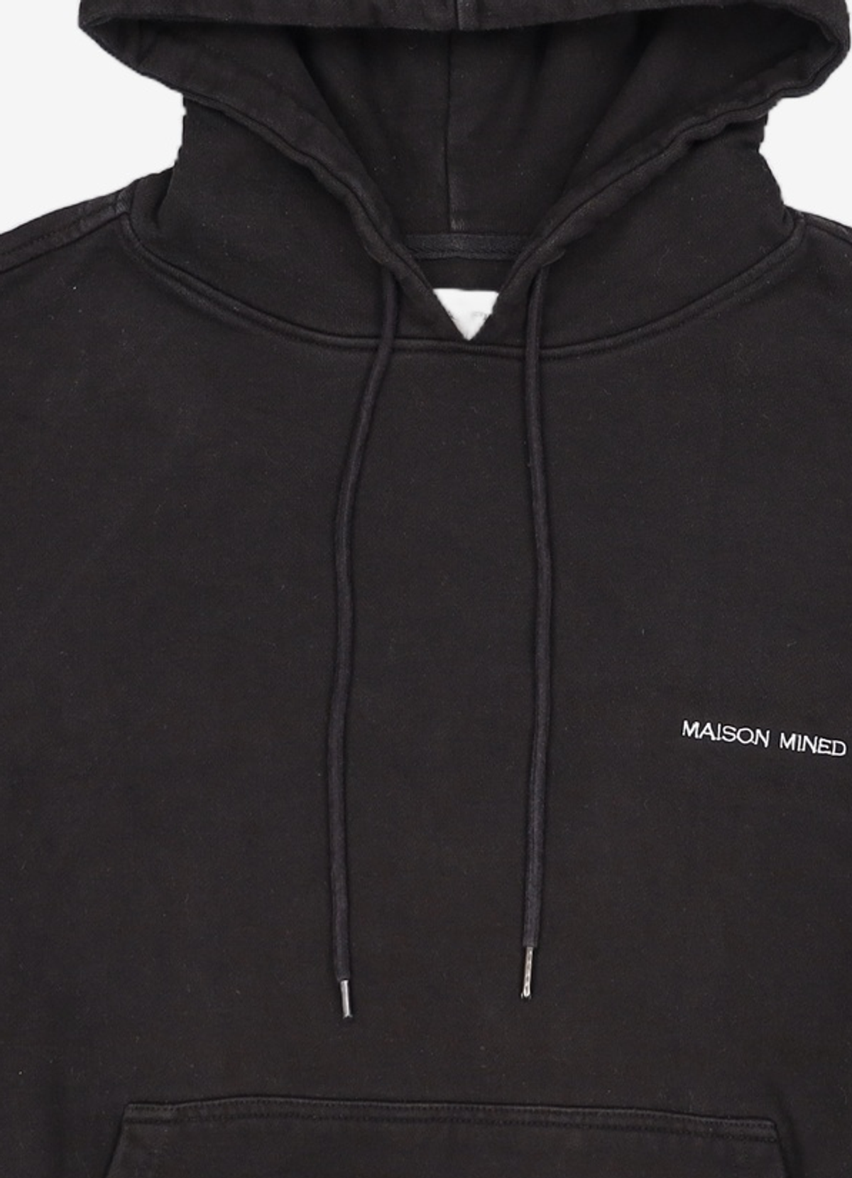 메종미네드(MAISON MINED) BUTTERFLY EFFECT HOODIE BLACK L