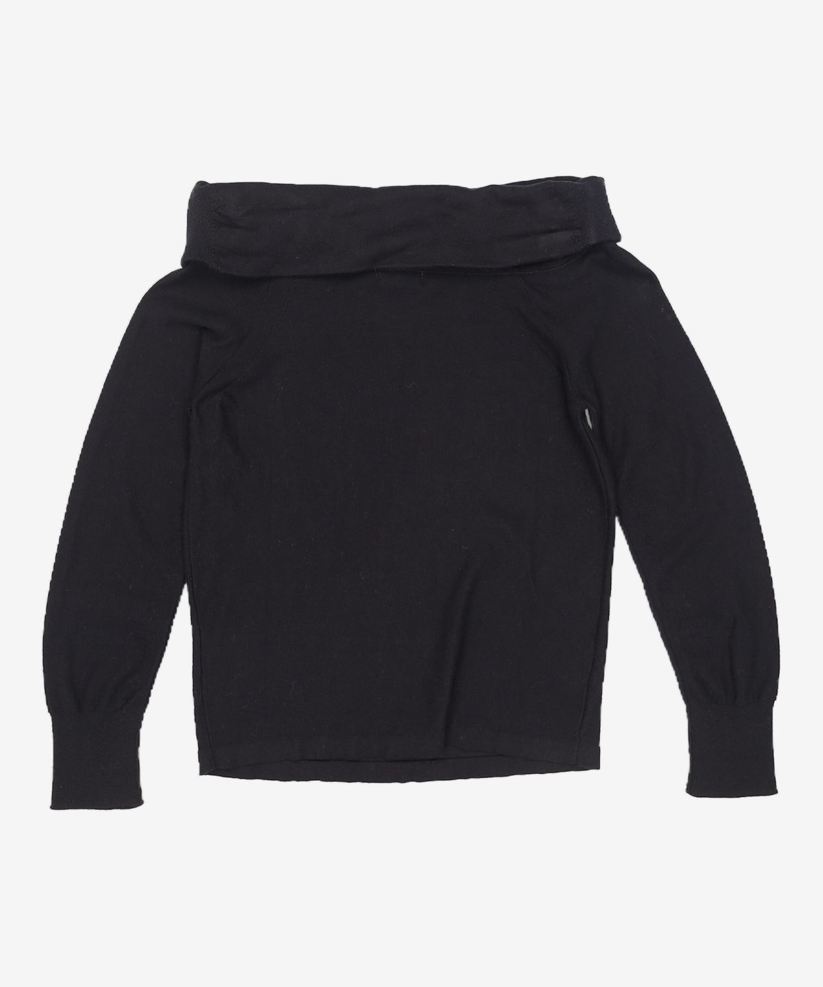 앙개(ANGGAE) Off Shoulder Pullover  Black S