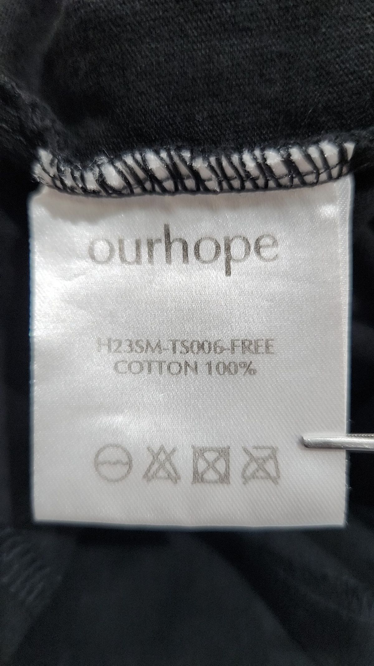 아워호프(OURHOPE) 반소매 티셔츠 FREE