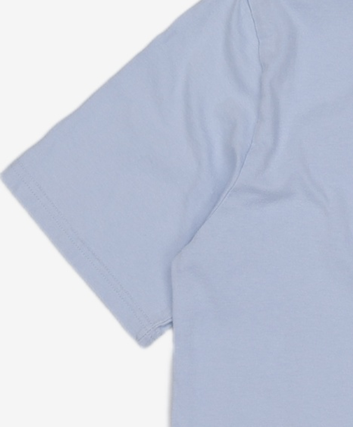 논로컬(NONLOCAL) Lily Print T-shirt - Light Blue FREE