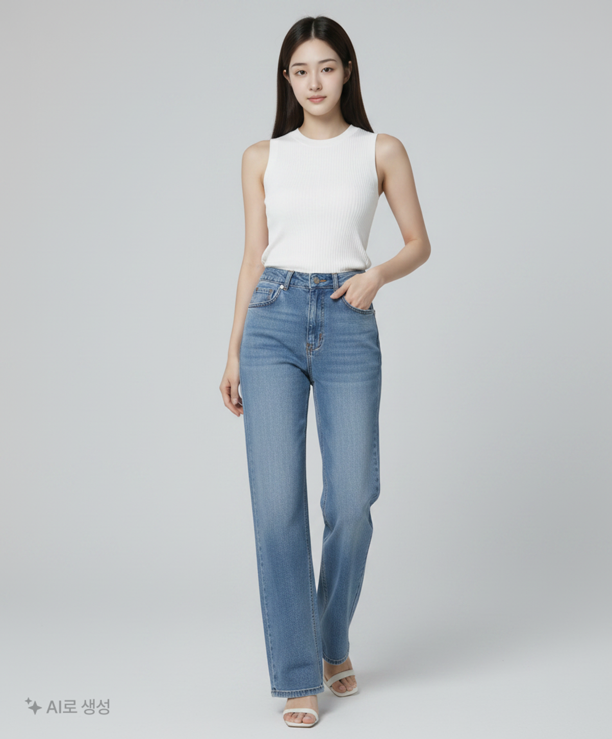 아틀리에 나인(ATELIER NAIN) 청/데님 팬츠 S