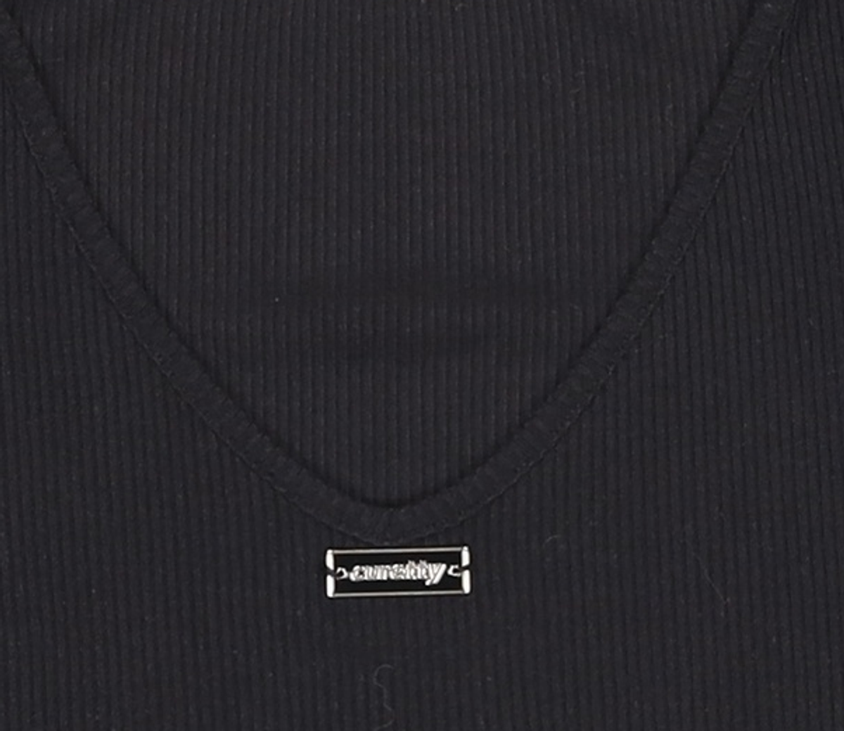 큐리티(CURETTY) C DEEP V-NECK T-SHIRT_BLACK S