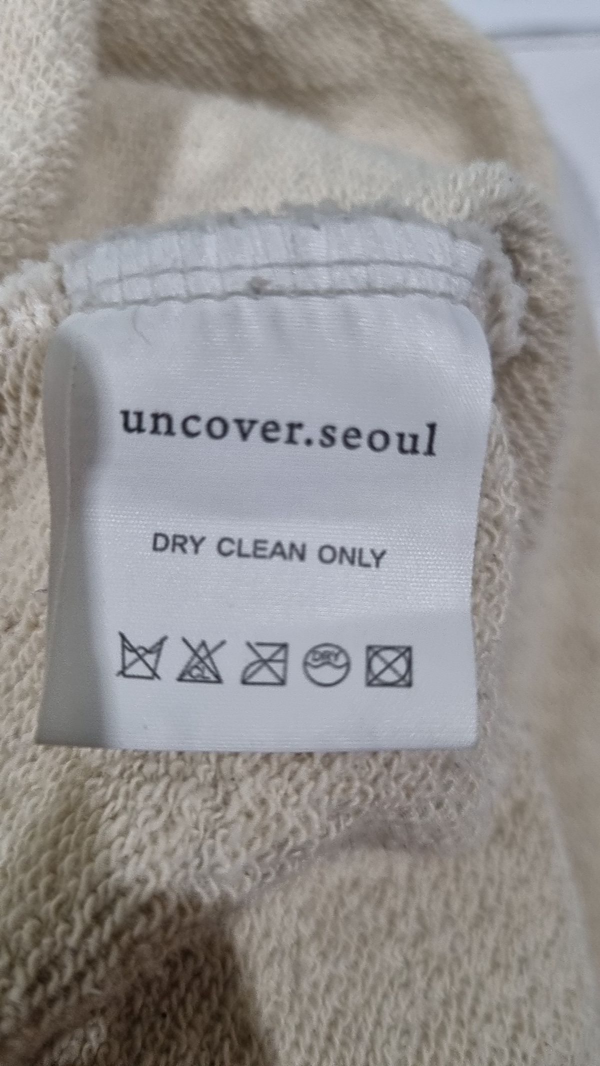 언커버(UNCOVER) 맨투맨/스웨트셔츠 3XL