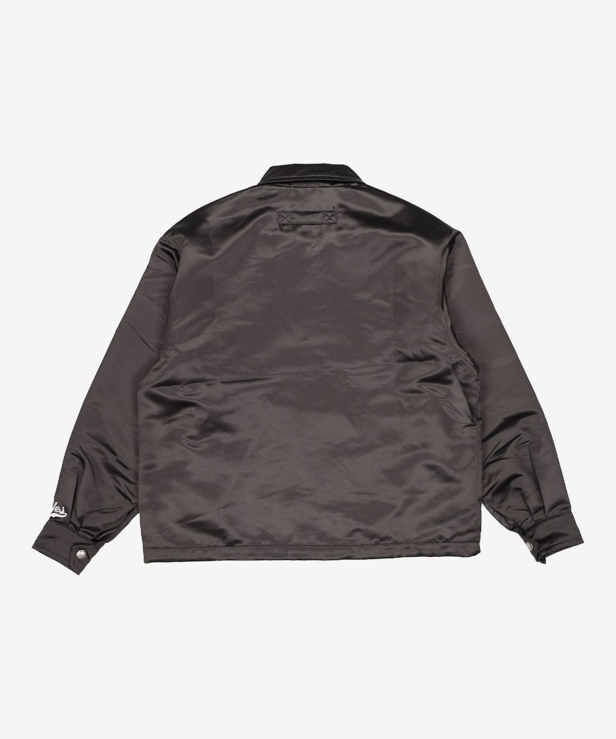 예스아이씨(YESEYESEE) Chain Stitch Logo Coach Jacket Black S
