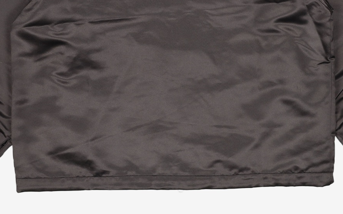 예스아이씨(YESEYESEE) Chain Stitch Logo Coach Jacket Black S