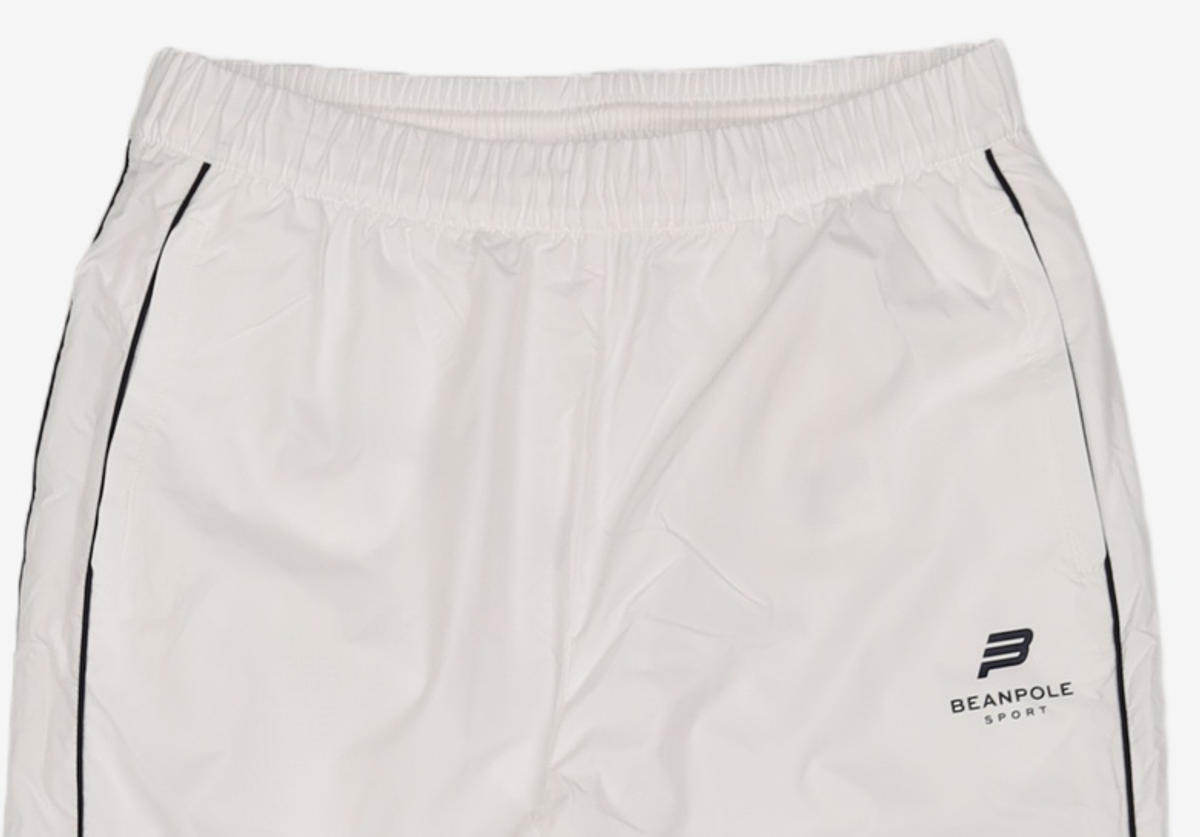 빈폴 스포츠(BEANPOLE SPORT) Unisex 화이트 레인보우 트랙 셋업 팬츠 BO9121S011 78-98