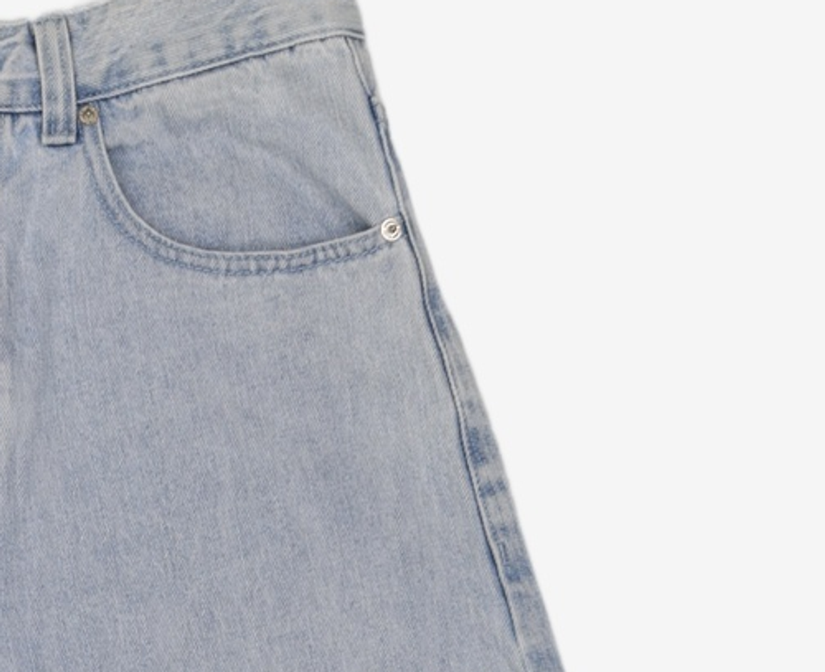 이스트서비스샵(eastserviceshop) Ballon Denim Pants - Light Blue 46