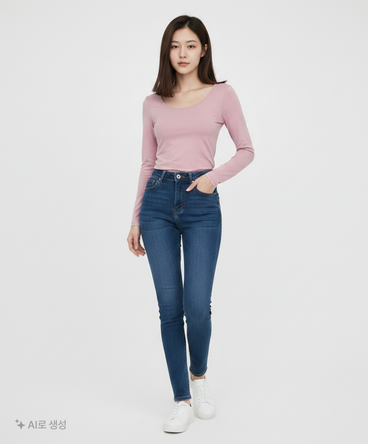 무신사 스탠다드(MUSINSA STANDARD) 긴소매 티셔츠 XS