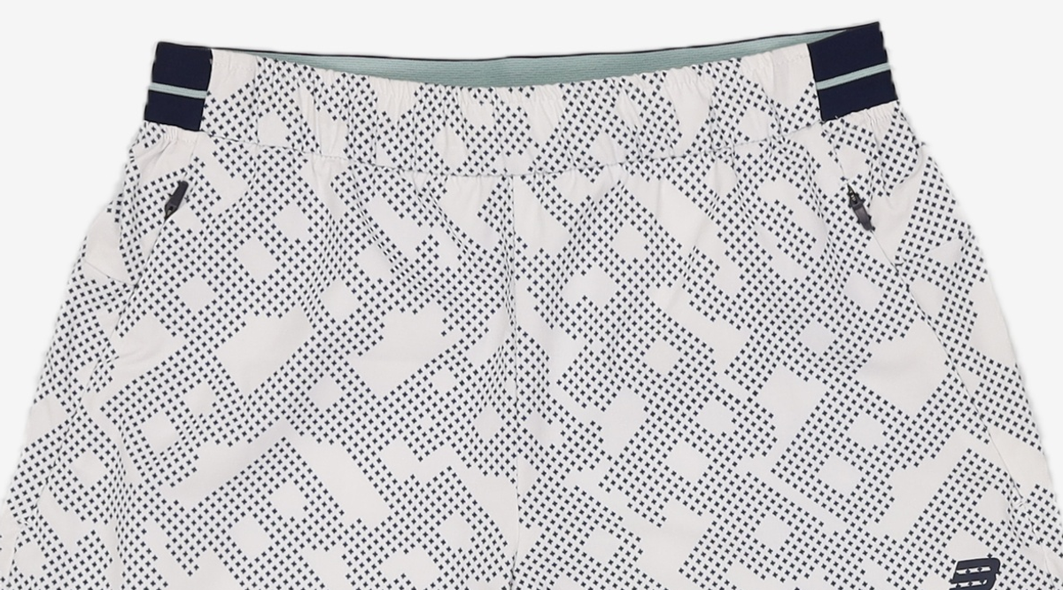 빈폴 스포츠(BEANPOLE SPORT) 블루 남성 패턴 우븐 트레이닝 쇼트 팬츠 (BO9525F02P) 74-90