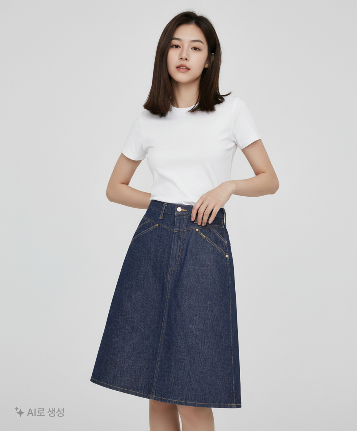 랭글러(WRANGLER) 롱스커트 L