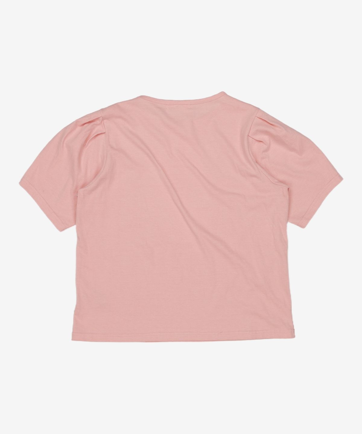 논로컬(NONLOCAL) Volume sleeve Logo T-shirt - Pink FREE