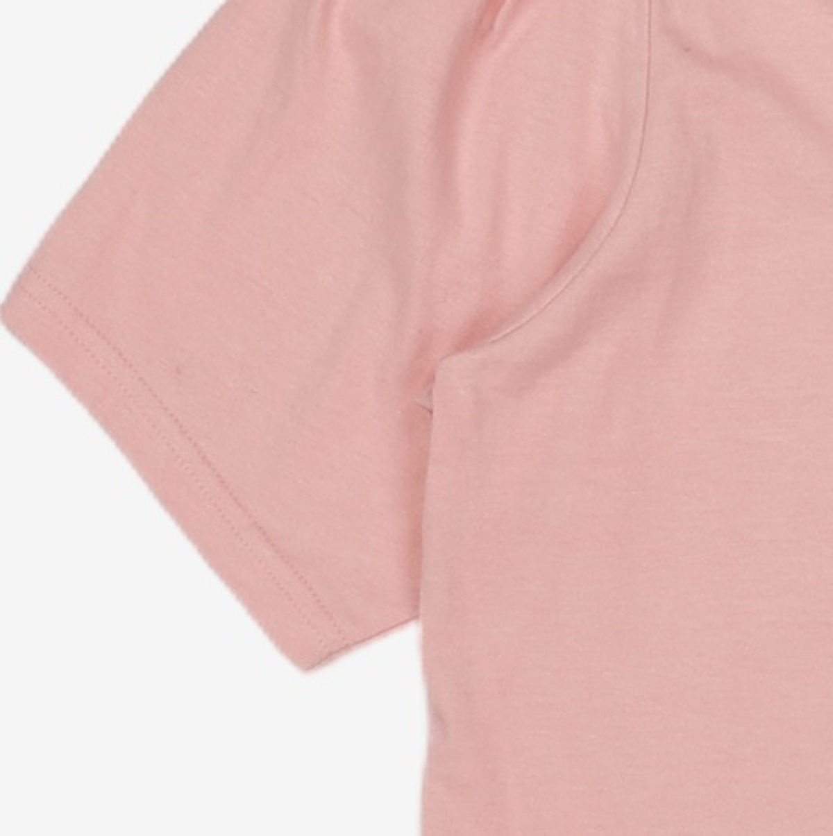 논로컬(NONLOCAL) Volume sleeve Logo T-shirt - Pink FREE