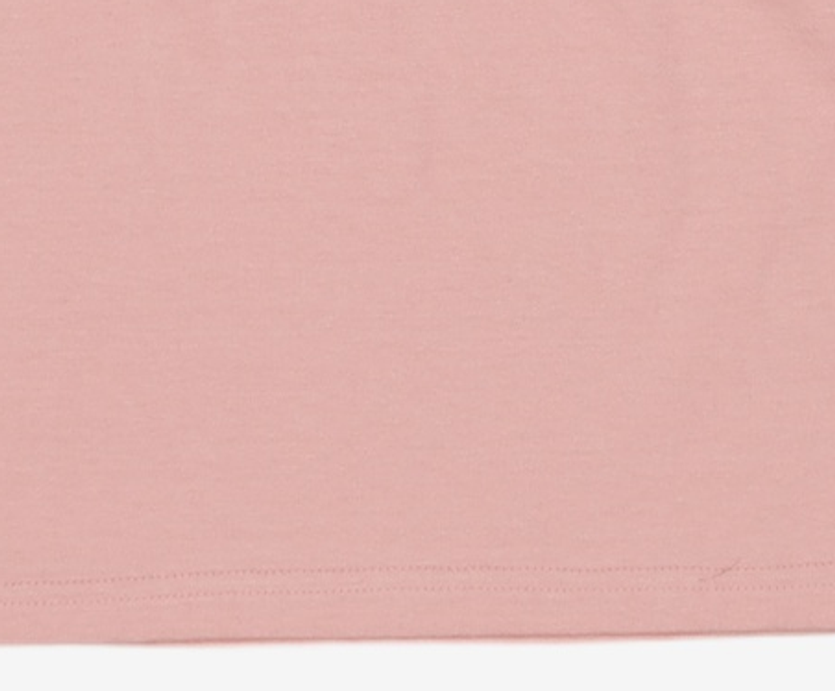 논로컬(NONLOCAL) Volume sleeve Logo T-shirt - Pink FREE