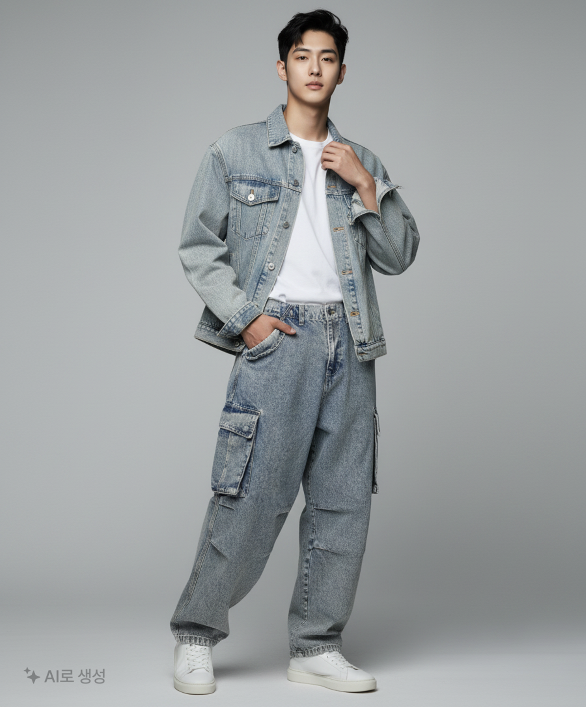 빅유니온(BIG UNION) 청/데님 팬츠 M