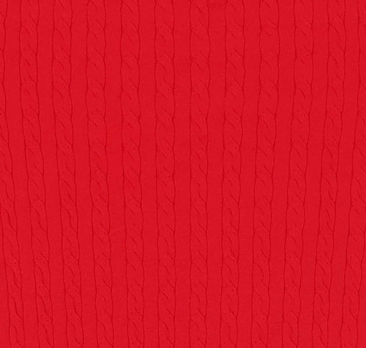 제너럴 아이디어(GENERAL IDEA) 텐셀 케이블 하프 니트 [RED] / WBD2L05528 S