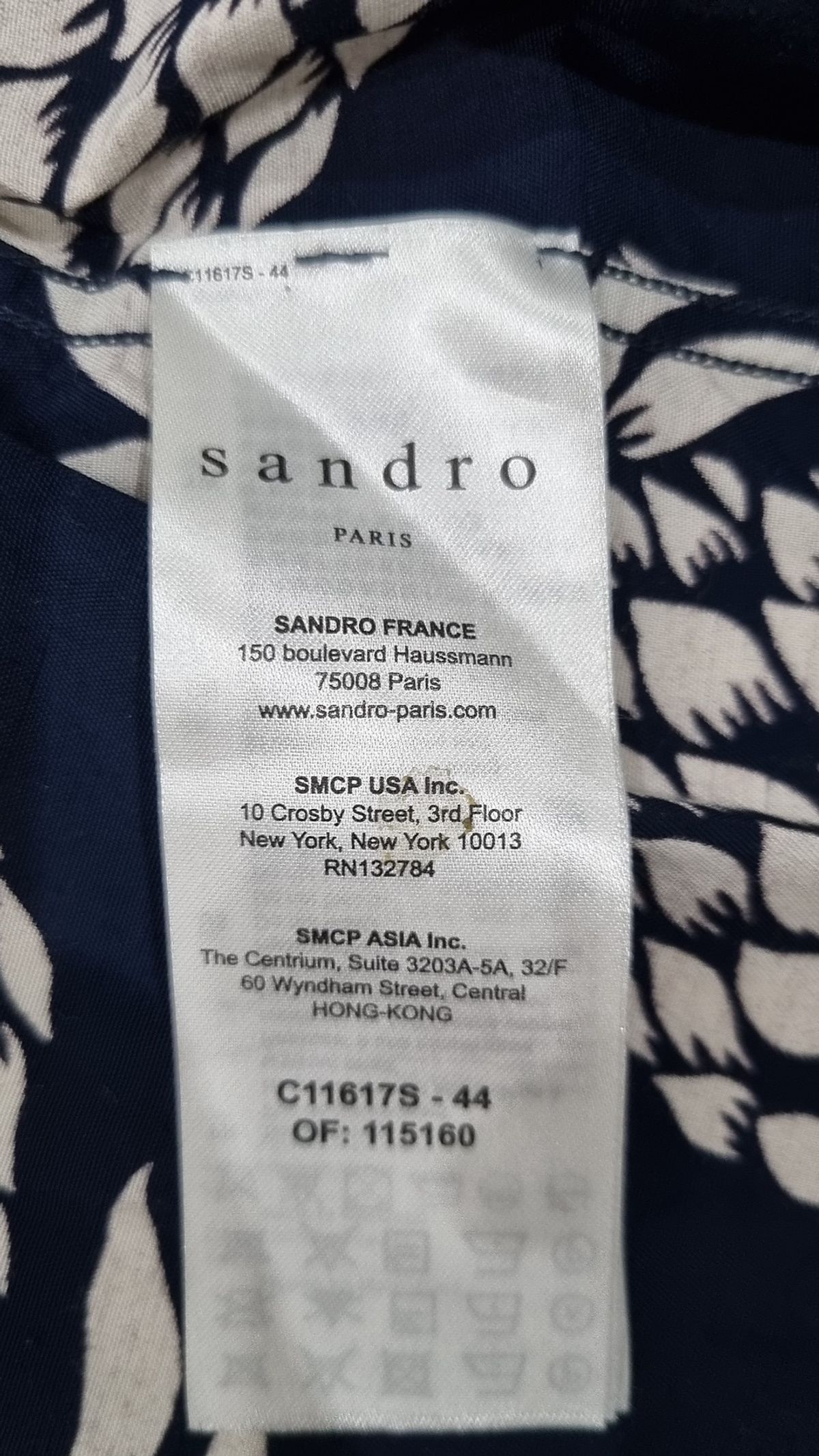 산드로(Sandro) 캐주얼 셔츠 M