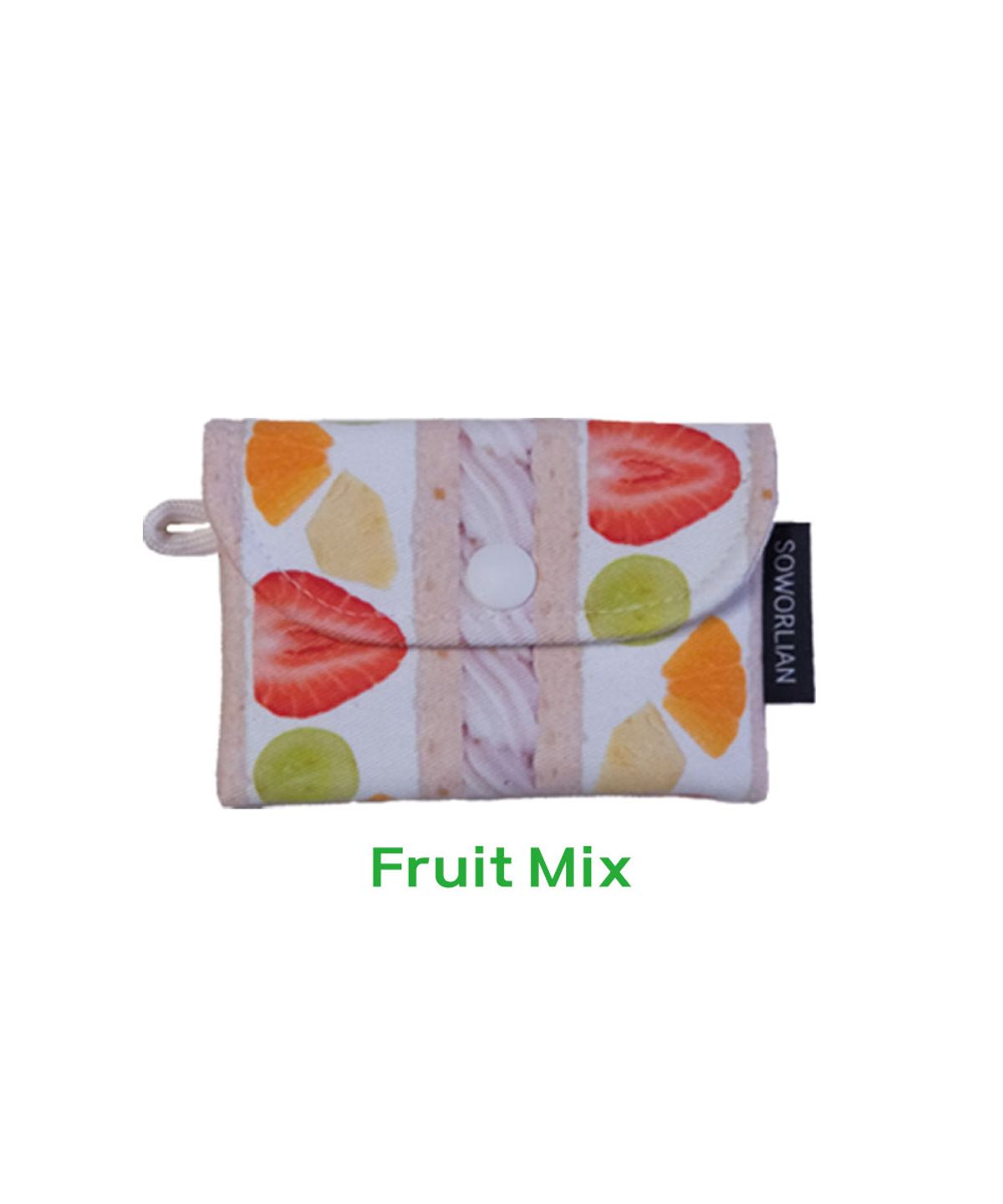 소월리안(SOWORLIAN) 심플 카드지갑_Fruit Sando