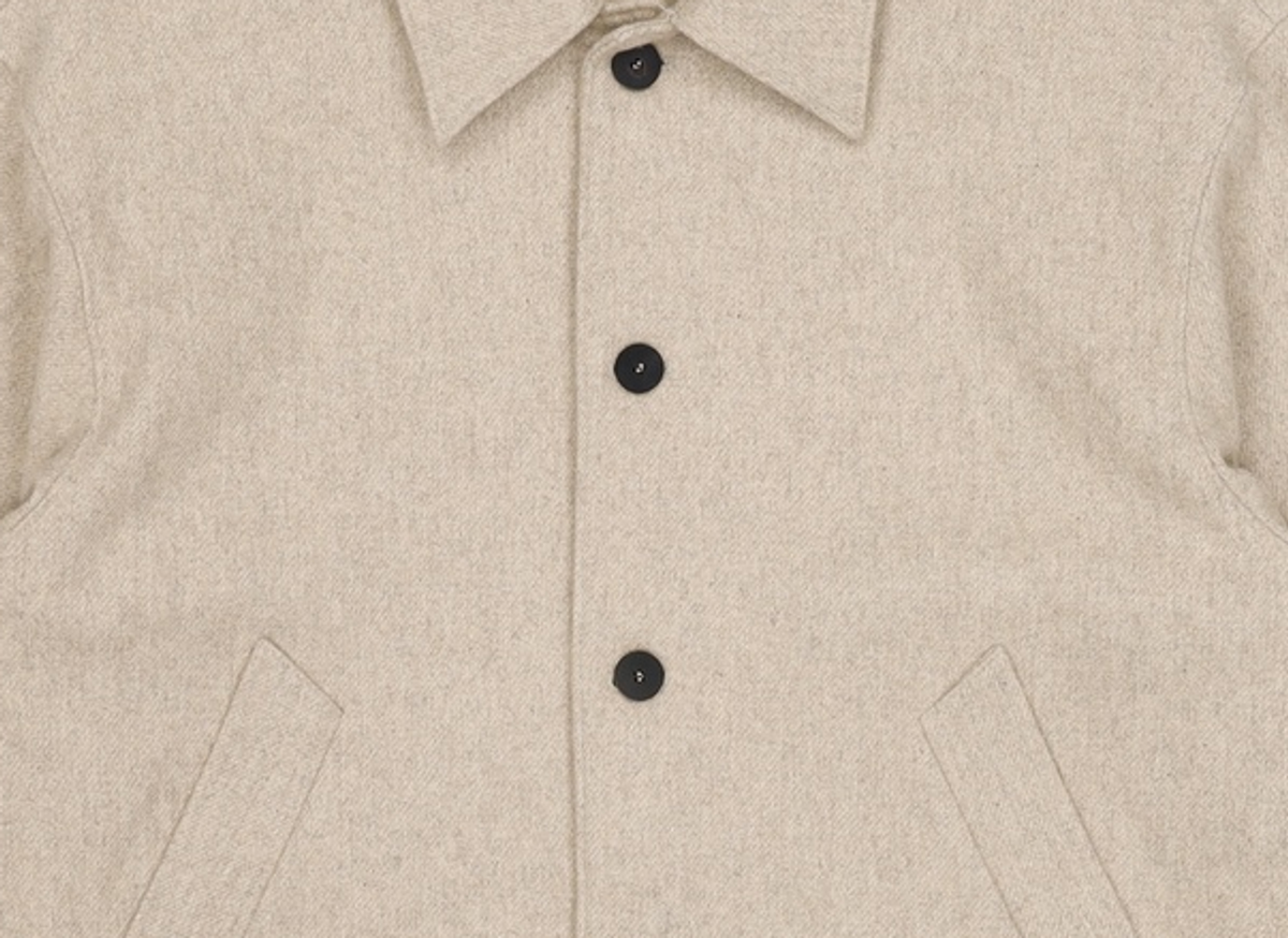 로드 존 그레이(LORD JOHN GREY) park wool short coat beige XL
