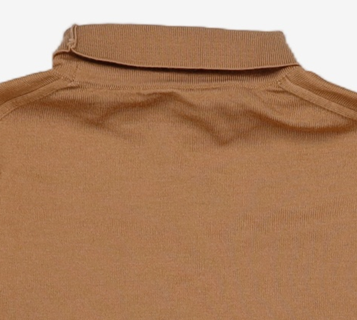 코텔로(KOTELO) Wool Simbol Point Highneck Halfsleeve Pullover  Light Brick S