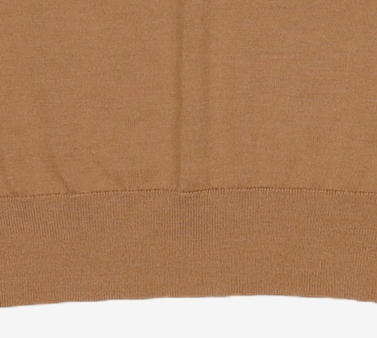 코텔로(KOTELO) Wool Simbol Point Highneck Halfsleeve Pullover  Light Brick S