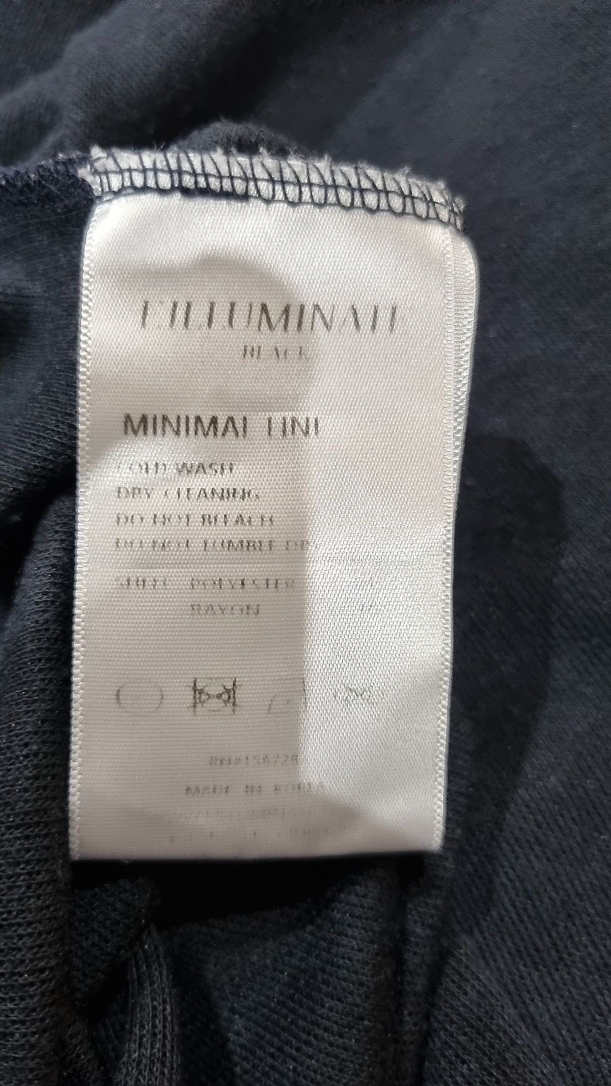 필루미네이트 블랙(FILLUMINATE BLACK) 긴소매 티셔츠 XL
