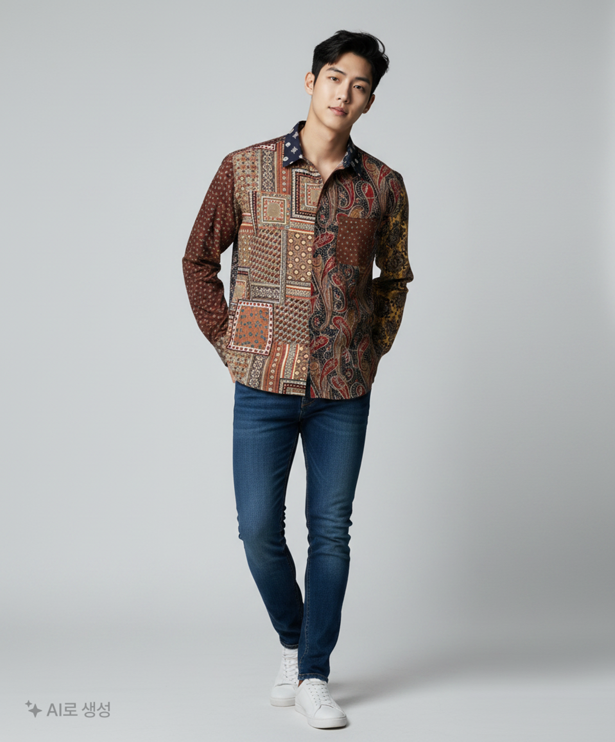 어널로이드(UNALLOYED) 캐주얼 셔츠 3XL