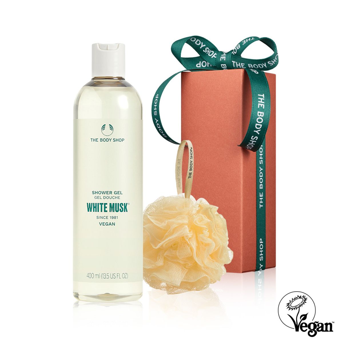 더바디샵(THE BODY SHOP) 화이트 머스크 샤워젤 400ML (선물포장) (888145)