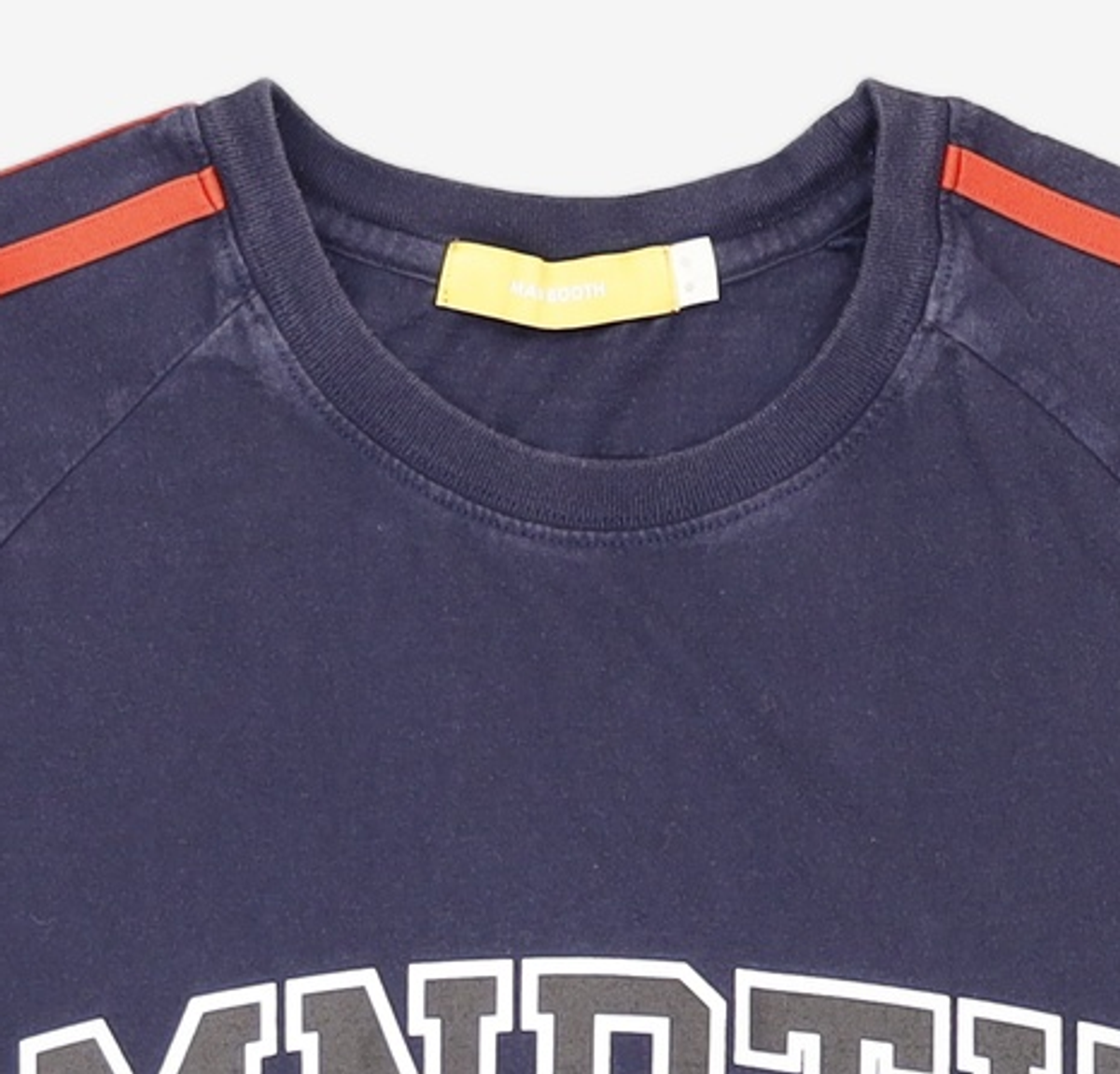 메인부스(MAINBOOTH) MNBTH Tape Raglan T-shirt(NAVY) M