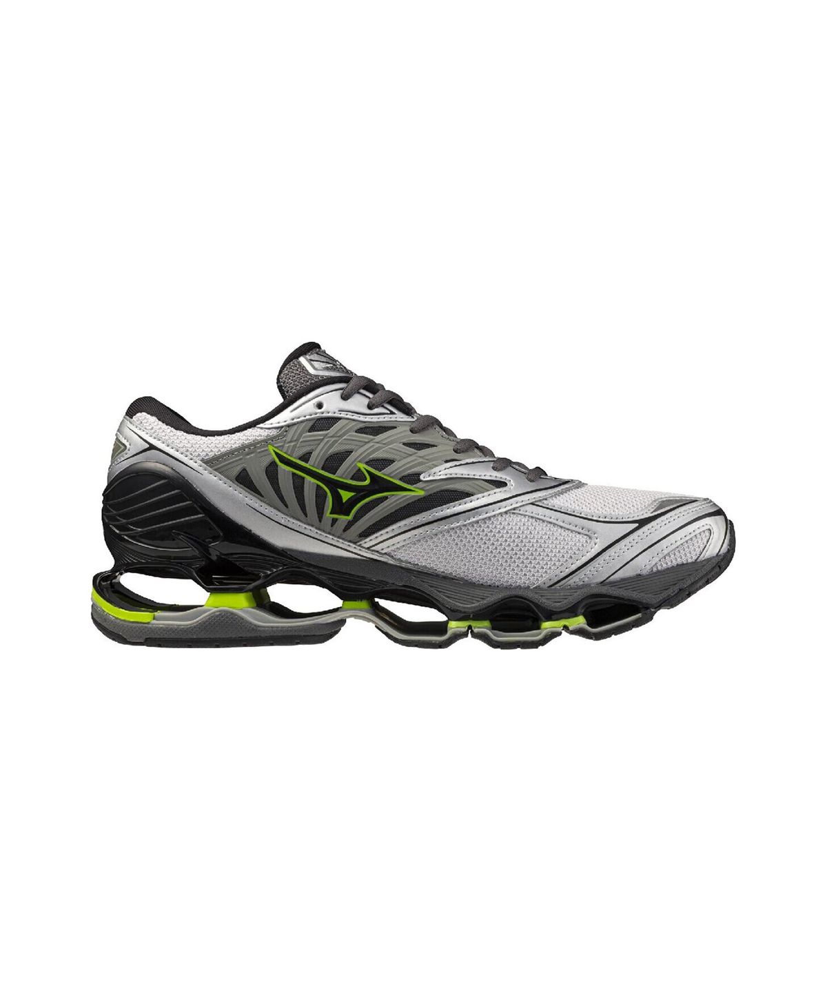 미즈노(MIZUNO) (공용) 웨이브 프로페시 LS - 클라우드스케이프:그린 글로우:실버 / D1GA333711
