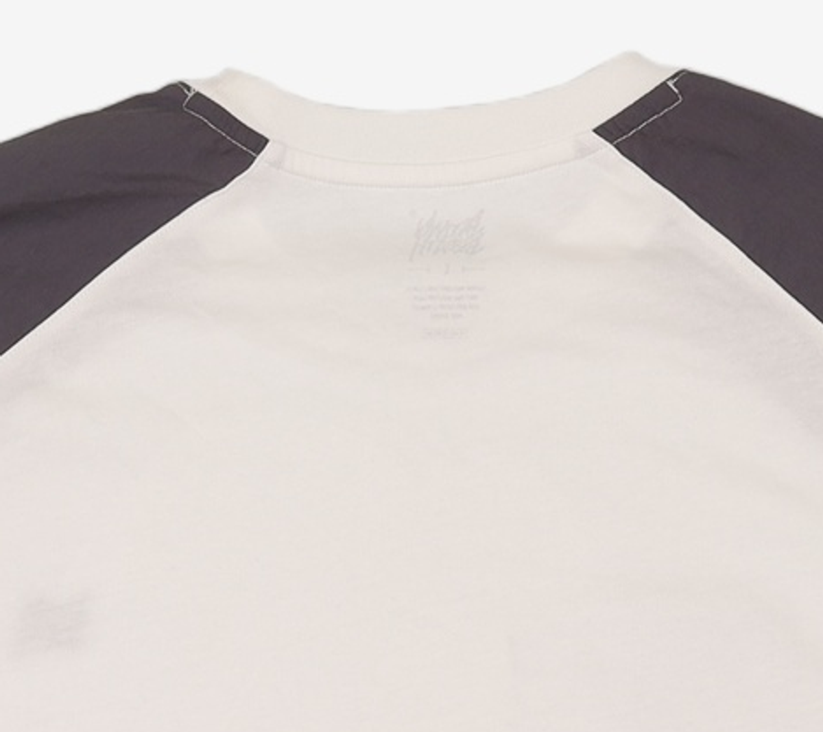 브라운브레스(BROWNBREATH) TAG COMBI TEE - WHITE L