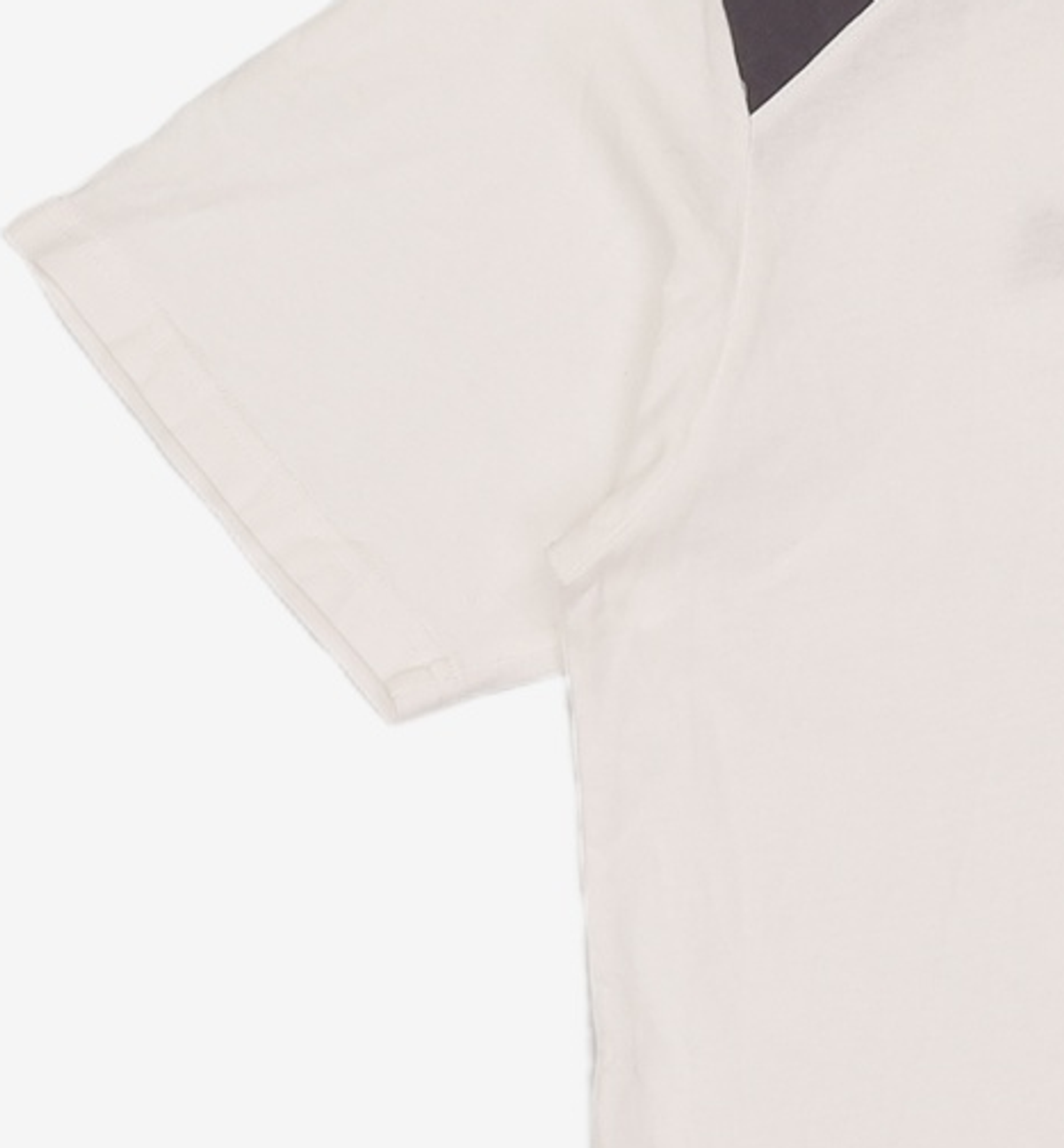 브라운브레스(BROWNBREATH) TAG COMBI TEE - WHITE L