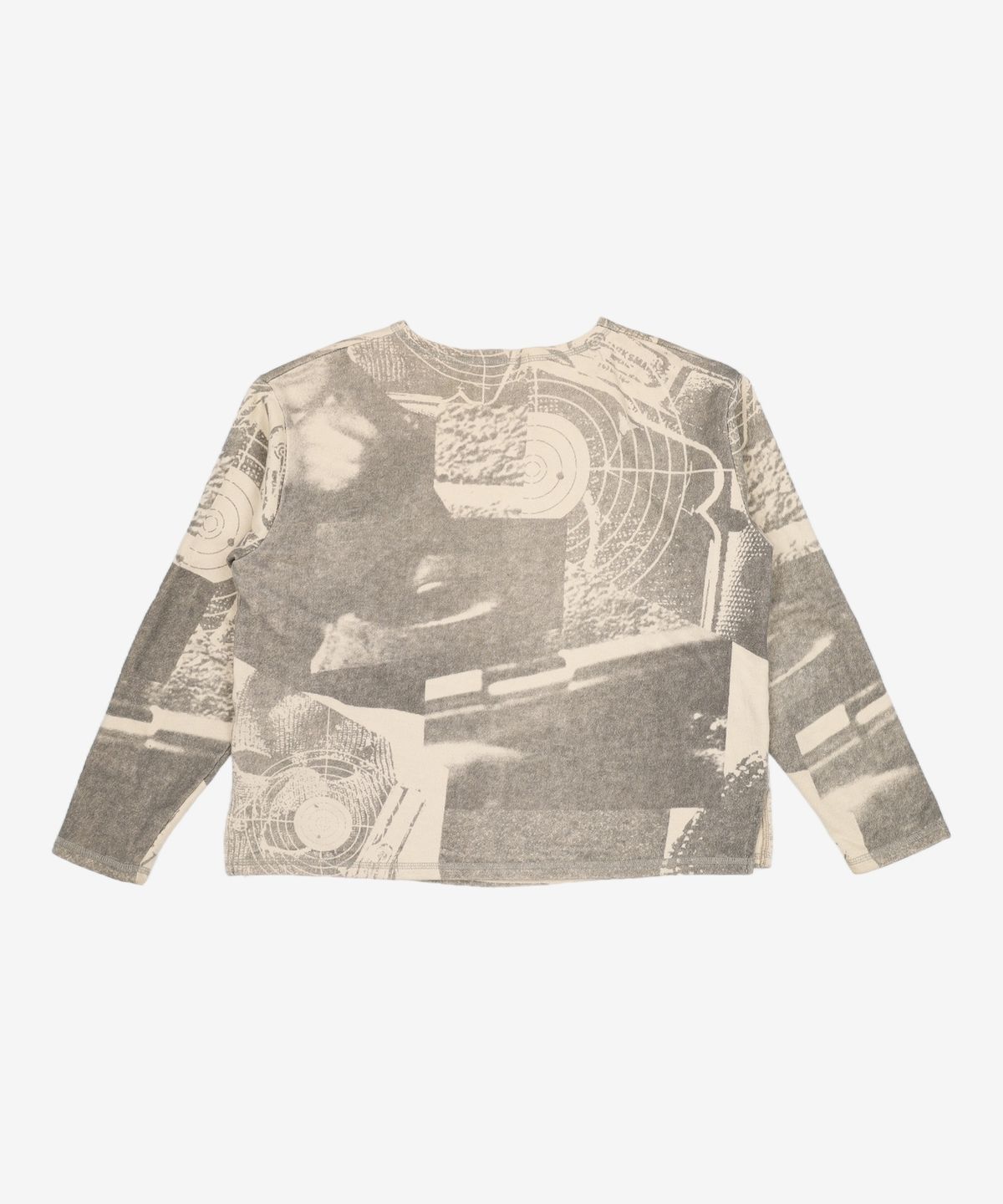 큐리티(CURETTY) C HALFTONE SWEATSHIRT_BEIGE S