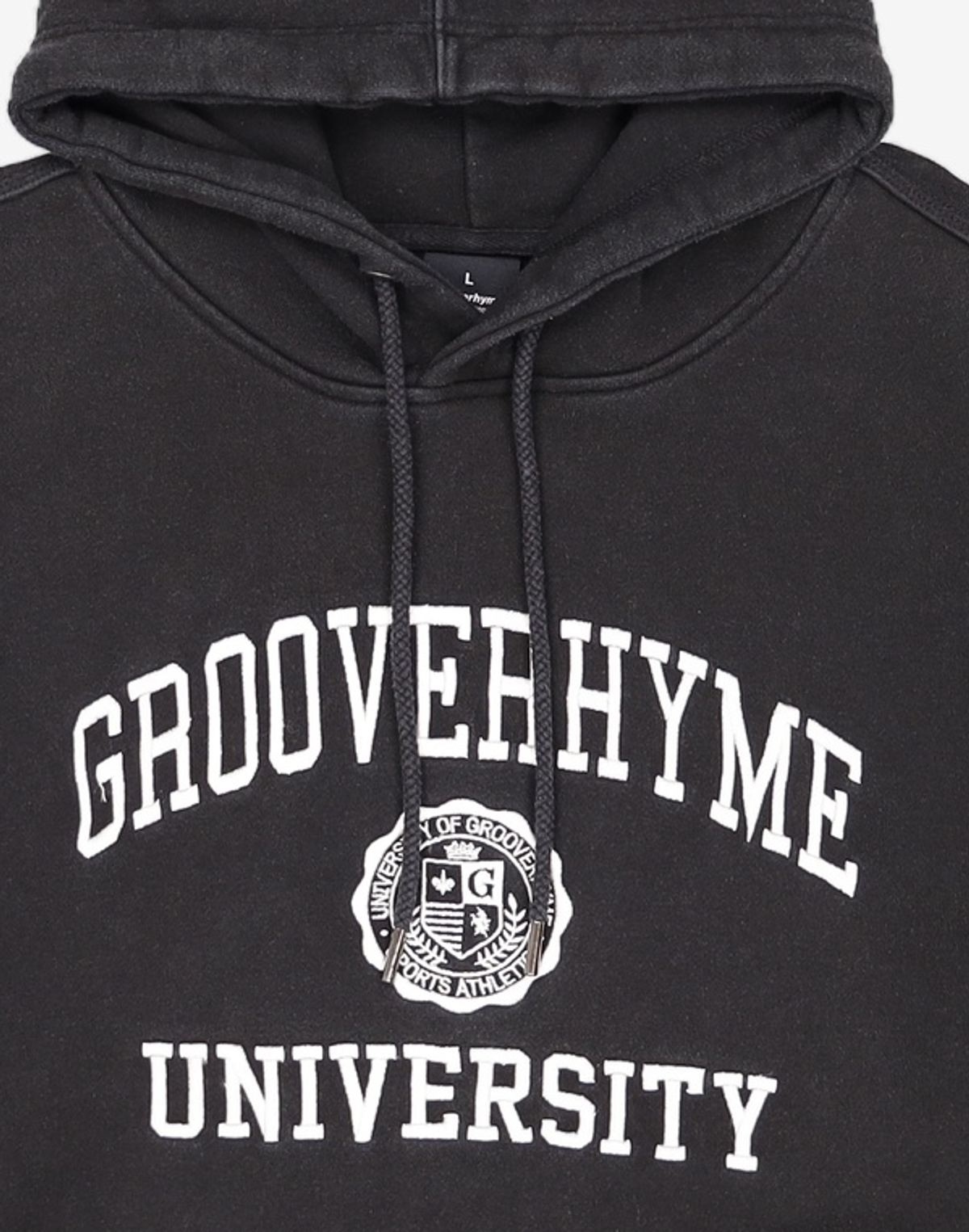 그루브라임(GROOVE RHYME) 후드 티셔츠 L